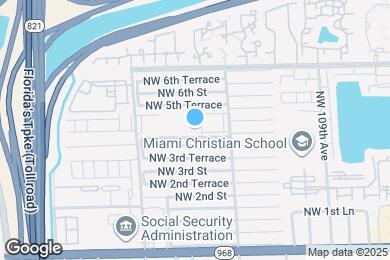 Map image of the property - 11239 NW 4th Terrace