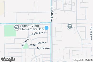 Map image of the property - 7552 W State Ave