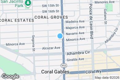 Map image of the property - 407 Minorca Ave