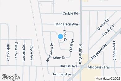 Map image of the property - 1993 Meadow Dr