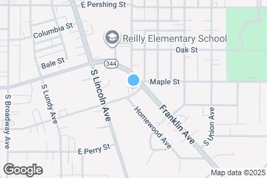 Map image of the property - 852 Aetna St