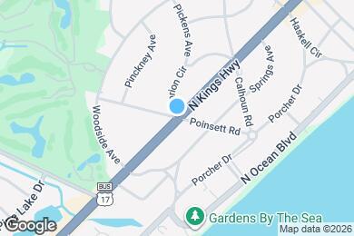 Map image of the property - 4105 Poinsett Rd