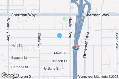 Map image of the property - 15742 Vose St