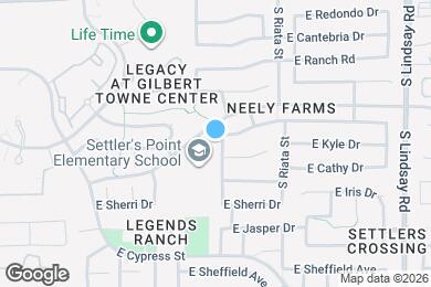 Map image of the property - 1058 S Sierra St