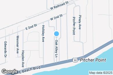 Map image of the property - 21 Oak Alley Ln