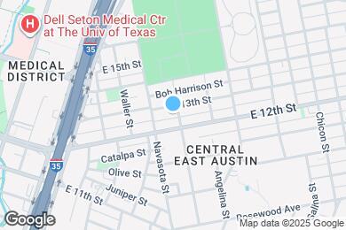 Map image of the property - 1204 San Bernard St