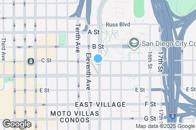 Map image of the property - 1080 Park Blvd