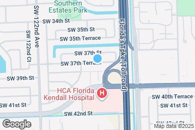 Map image of the property - 11842 SW 37 Ter