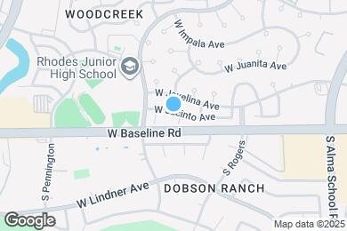 Map image of the property - 1547 W Jacinto Ave