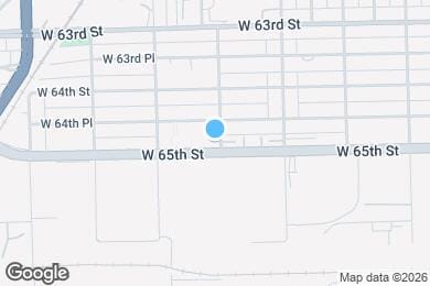 Map image of the property - 6450 S New England Ave