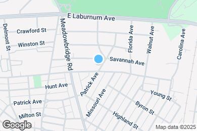 Map image of the property - 3704 Patrick Ave