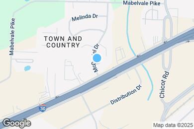 Map image of the property - 8115 McDaniel Dr