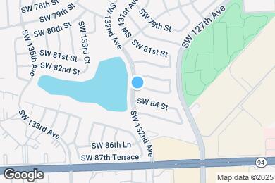 Map image of the property - 13110 SW 83rd St