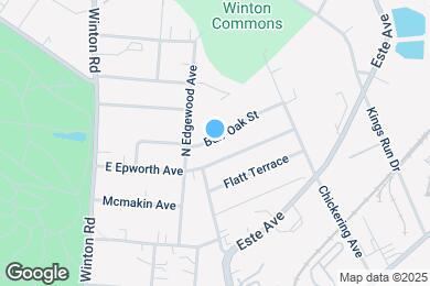 Map image of the property - 615 Burr Oak St