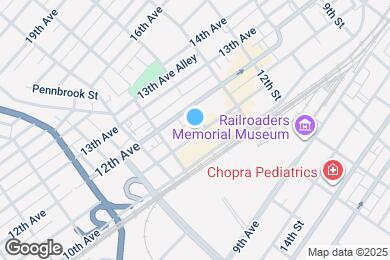 Map image of the property - 1406 11th Ave