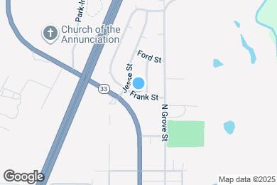 Map image of the property - 104 Frank St