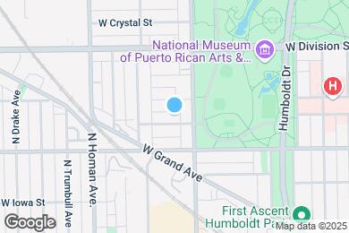 Map image of the property - 3220 W Cortez St