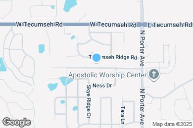 Map image of the property - 233 Tecumseh Meadows Dr