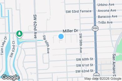 Map image of the property - 5721 SW 59th Ct