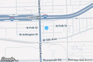 Map image of the property - 4730 W Arthington St
