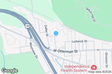 Map image of the property - 217 N Lincoln Ave