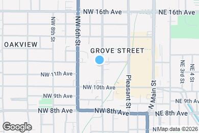 Map image of the property - 1124 NW 4th St