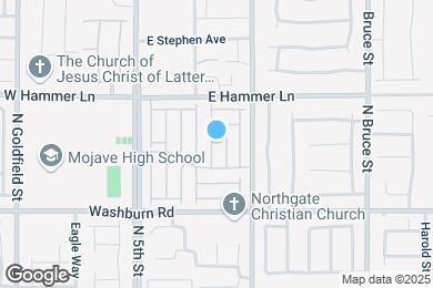 Map image of the property - 5320 N Santa Fe Heights St