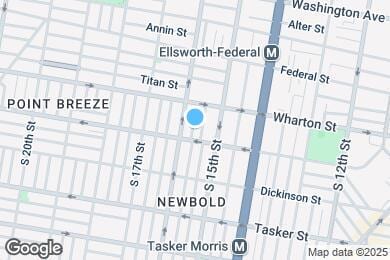 Map image of the property - 1333 S Mole St