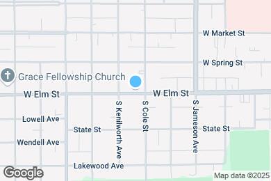 Map image of the property - 1112 W Elm St