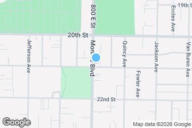 Map image of the property - 2084 Monroe Blvd