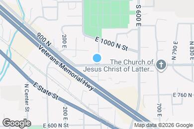 Map image of the property - 387 900 E