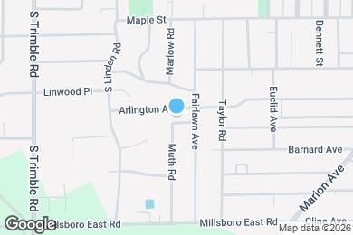 Map image of the property - 807 Arlington Ave