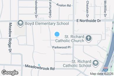 Map image of the property - 1026 Meadow Heights Dr