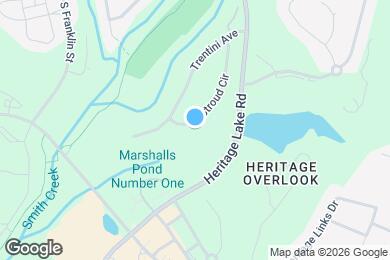 Map image of the property - 861 Stroud Cir