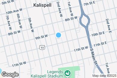 Map image of the property - 925 3rd Ave W