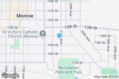 Map image of the property - 1411 22nd Ave