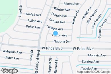 Map image of the property - 3793 Lorton Ave