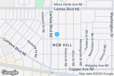 Map image of the property - 401 Hermosa Dr NE