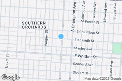 Map image of the property - 973 S Ohio Ave