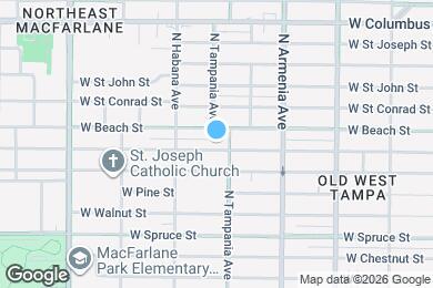 Map image of the property - 2709 W Palmetto St