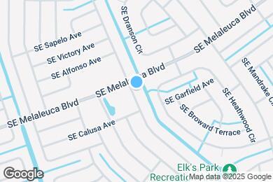 Map image of the property - 2029 SE Bowie St