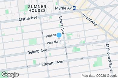 Map image of the property - Room in Shared 3 bed/1 bath home in Bedford-Stuyvesant