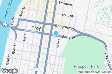 Map image of the property - 104 Ferry St