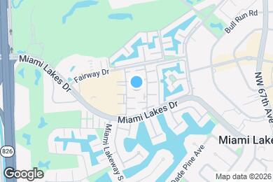 Map image of the property - 7151 Miami Lakes Dr