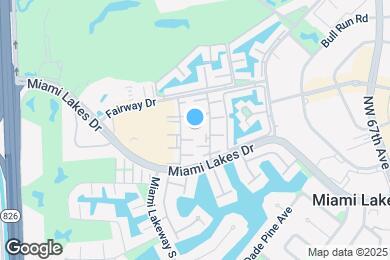Map image of the property - 7241 Miami Lakes Dr