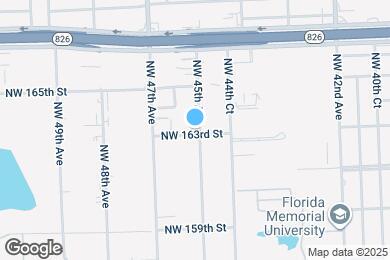 Map image of the property - 4519 NW 163rd St