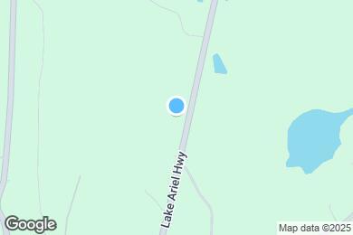 Map image of the property - 1105 Lake Ariel Hwy