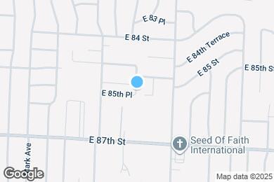 Map image of the property - 9127 E 85th Pl