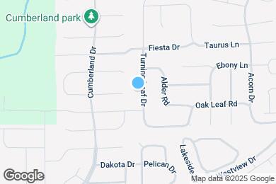 Map image of the property - 1632 Turning Leaf Dr