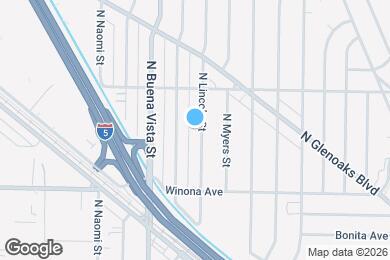 Map image of the property - 2519 N Lincoln St